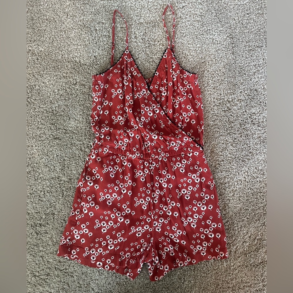 Ann Taylor Loft Petite Floral Romper
